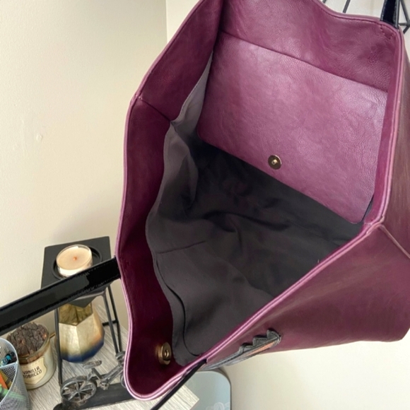 NWOT - Plum Tote - Picture 8 of 8